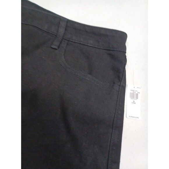 Old Navy Black Ankle Pants Stretch Casual Jeans Sz 28 Plus NWT - Picture 3 of 6